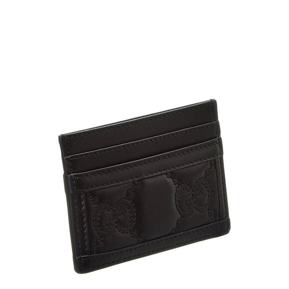 Gucci GG Marmont Matelasse Leather Card Holder - Picture 2 of 3